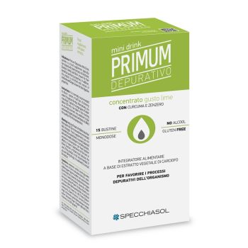 Specchiasol Primum Depurativo Minidrink 15 Bustine Lime