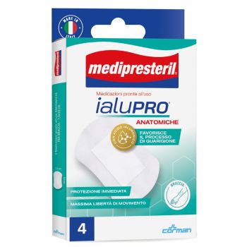 Corman Medipresteril Ialupro Braccia 7,5X10 Cm 4 Pezzi