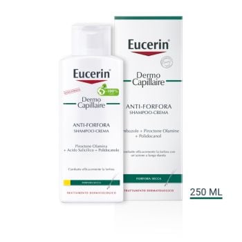Eucerin Dermocapillaire Shampoo Crema Antiforfora Secca 250 Ml