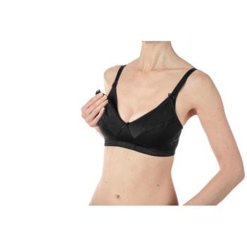 Mammy Reggiseno Microfibra Allattamento Black 6D