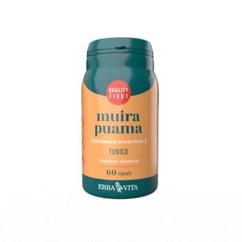 Erba Vita Muira Puama Integratore Tonico 60 Capsule