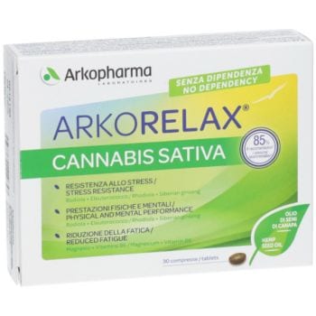 Arkorelax Cannabis Sativa Integratore 30 Compresse