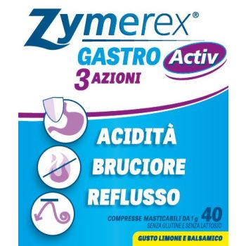 Zymerex Gastro Activ 3 Azioni 40 Compresse