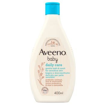 Aveeno Baby Daily Care Bagnodoccia Per Bagnetto Neonati Con Avena E Senza Sapone 400 Ml