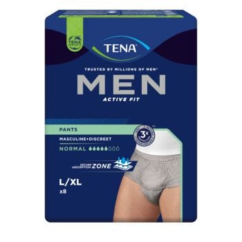 Tena Men Pants Active Fit Grev L/Xl