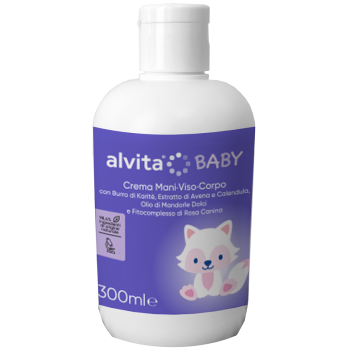 Alvita Baby Crema Viso-Corpo 300 Ml