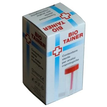 Contenitore Per Feci 60 Ml Sterile Bio Tainer 1 Pezzo