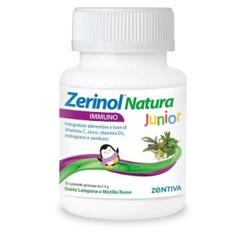 Zerinol Natura Immuno Junior 30 Caramelle Gommose