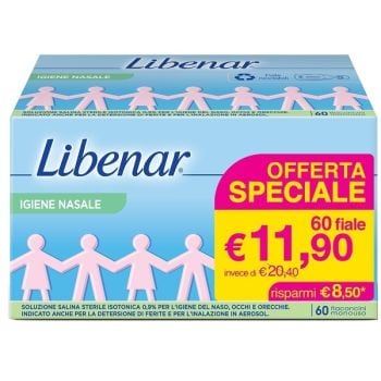 Fiale Isotoniche Libenar 60 Pezzi Da 5 Ml