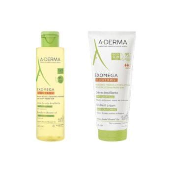 Exomega Control Crema Emollliente 200 Ml + Olio Lavante 200Ml