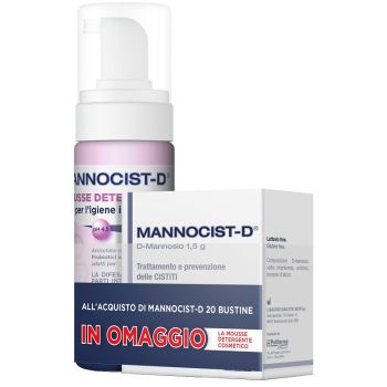 MANNOCIST-D 20 BUSTE + MOUSSE ANTIBATTERICA OMAGGIO