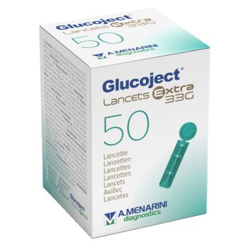 LANCETTA PUNGIDITO GLUCOJECT EXTRA GAUGE 33 50 PEZZI - DISPOSITIVO MEDICO CLASSE IIA