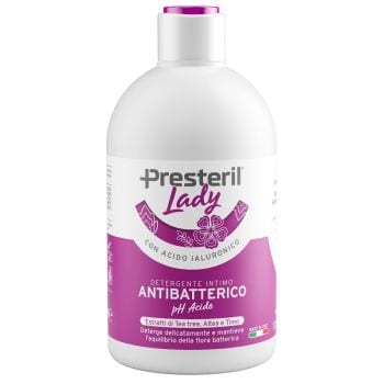 Lady Presteril Detergente Intimo Antibatterico/Ph Acido 250Ml