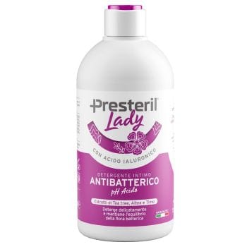 Lady Presteril Detergente Intimo Antibatterico/Ph Acido 500Ml