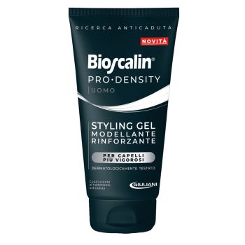 BIOSCALIN PRO DENSITY UOMO STYLING GEL MODELLANTE RINFORZANTE 150 ML - COSMETICO CAPELLI UOMO