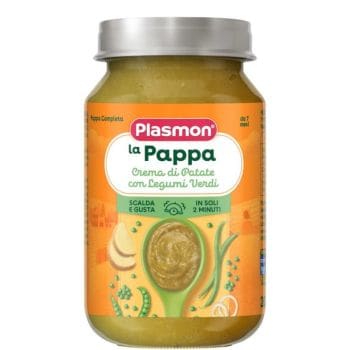 Plasmon La Pappa Crema Di Patate Con Legumi Verdi 200 G
