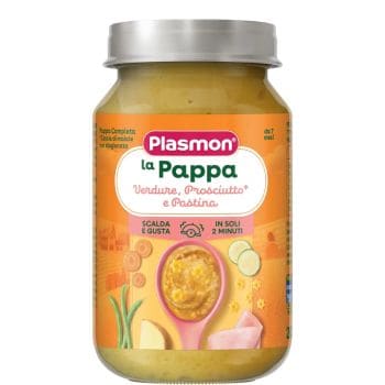 Plasmon La Pappa Verdure Prosciutto E Pastina 200 G
