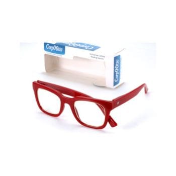 OCCHIALI PREMONTATI DA LETTURA CORPOOTTO CHAIRMAN ROSSO +1.50 DIOTTRIE