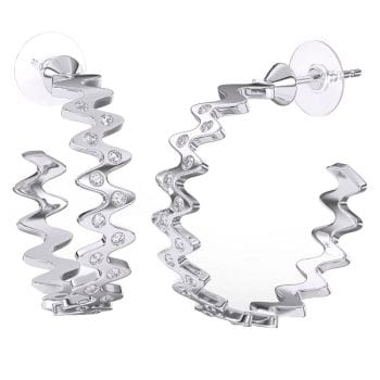 BJT370 ORECCHINO SARIEL STAINLESS STEEL