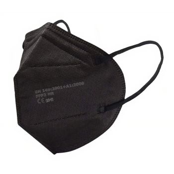 Mascherina Ffp2 Ce2841 Nera Imbustata Singolarmente